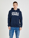 Jack & Jones Jack & Jones tamnoplava majica s kapuljačom