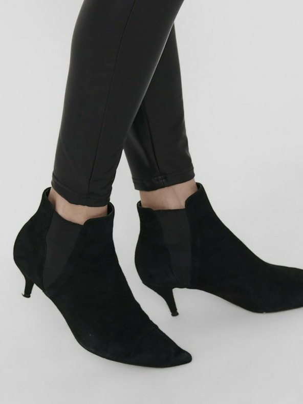 ONLY SAMO crne kožne tajice Cool