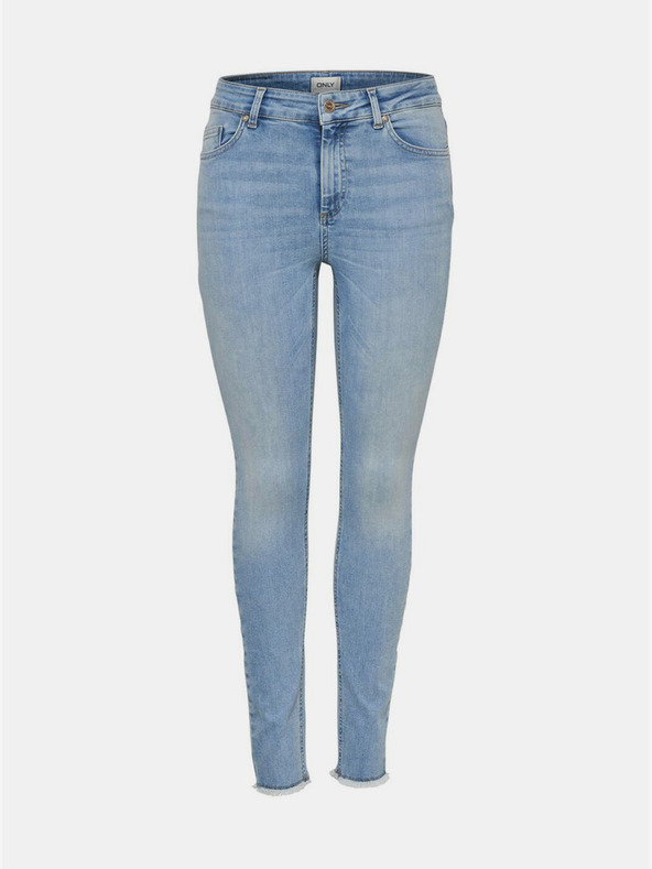 ONLY Plave skraćene traperice skinny kroja SAMO Blush