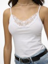 Vero Moda Bijela majica bez rukava s VERO MODA Inge čipkom