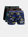 Jack & Jones Set od tri bokserice u plavoj i crnoj boji Jack & Jones Flower