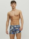 Jack & Jones Set od tri bokserice u plavoj i crnoj boji Jack & Jones Flower