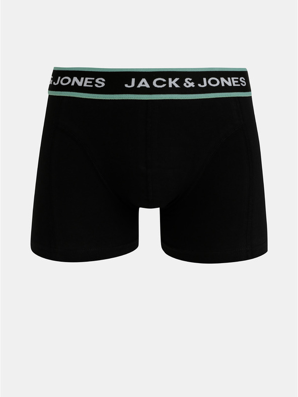 Jack & Jones Set od tri bokserice u plavoj i crnoj boji Jack & Jones Flower