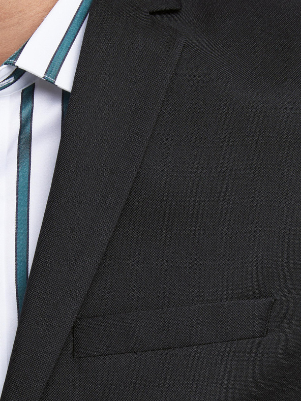 Jack & Jones Jack & Jones Solaris crna muška jakna od mješavine vune