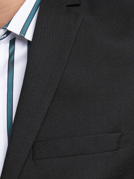 Jack & Jones Jack & Jones Solaris crna muška jakna od mješavine vune