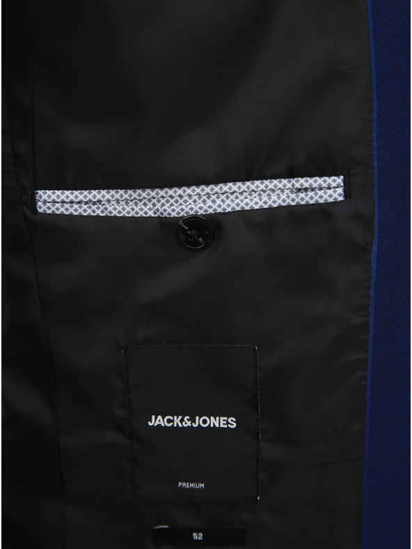 Jack & Jones Jack & Jones Solaris plava jakna od mješavine vune