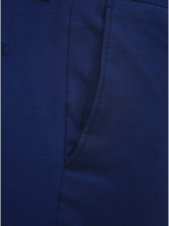 Jack & Jones Jack & Jones Solaris plave uske hlače od mješavine vune