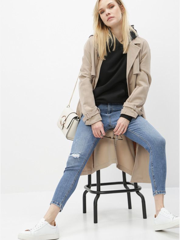 ONLY Plave skraćene uske traperice ONLY Mila