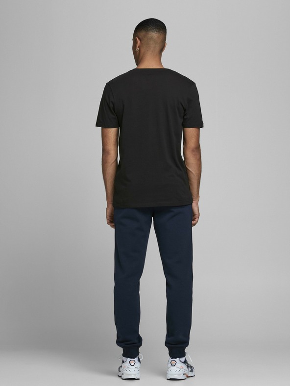 Jack & Jones Crna majica kratkih rukava Jack & Jones Corp