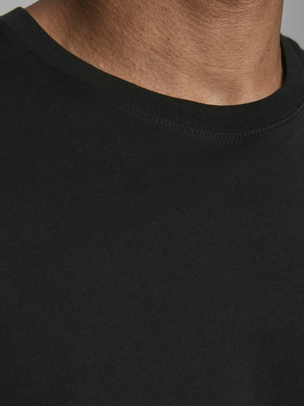 Jack & Jones Crna majica kratkih rukava Jack & Jones Corp