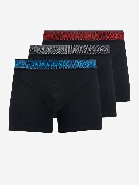 Jack & Jones Komplet od tri crne Jack & Jones boksačice