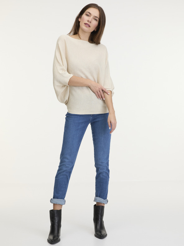 Jacqueline de Yong Krem ženski džemper JDY