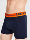 Jack & Jones Jack & Jones Lichfield bordo, mornarsko plave i sive muške bokserice od tri komada