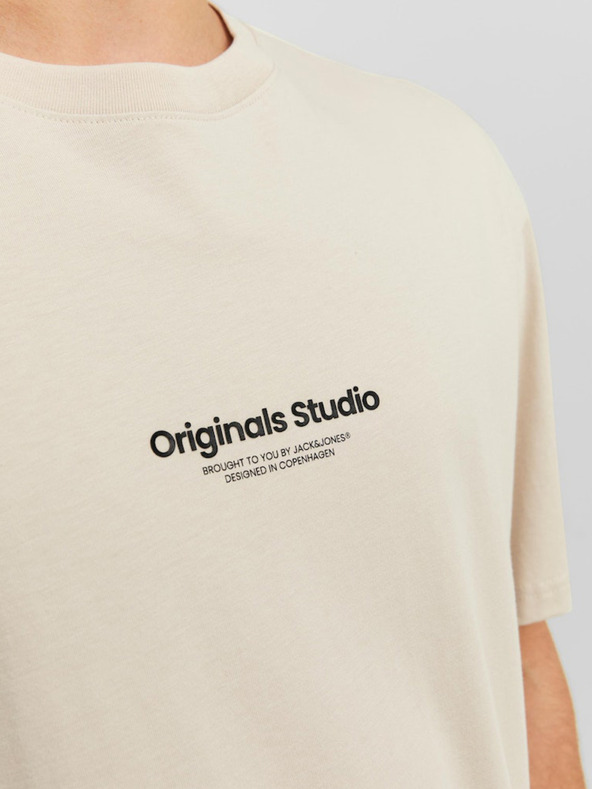 Jack & Jones Jack & Jones Vesterbro bež muška majica
