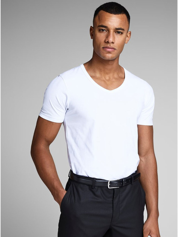 Jack & Jones White Jack & Jones Basic majica