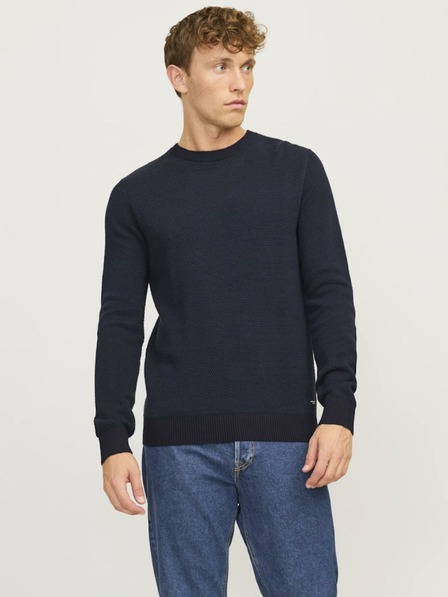 Jack & Jones Jack & Jones Globe tamnoplavi muški pulover