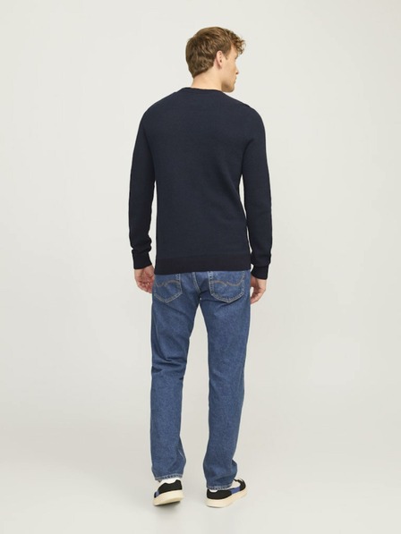 Jack & Jones Jack & Jones Globe tamnoplavi muški pulover