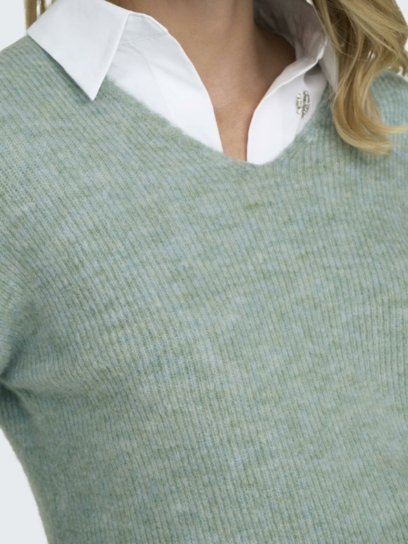 ONLY Zeleni ženski džemper ONLY Camilla