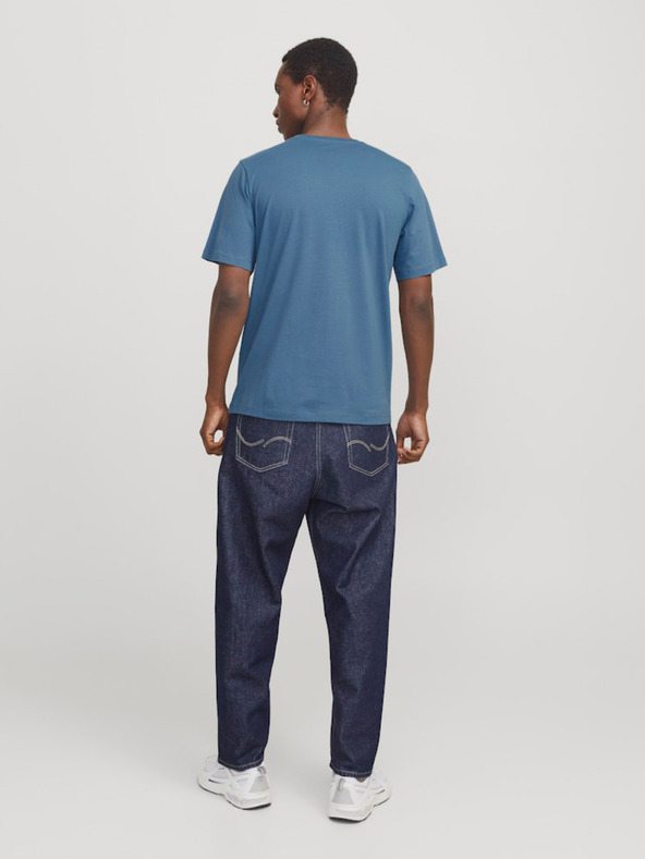 Jack & Jones Plava muška majica s logotipom Jack & Jones