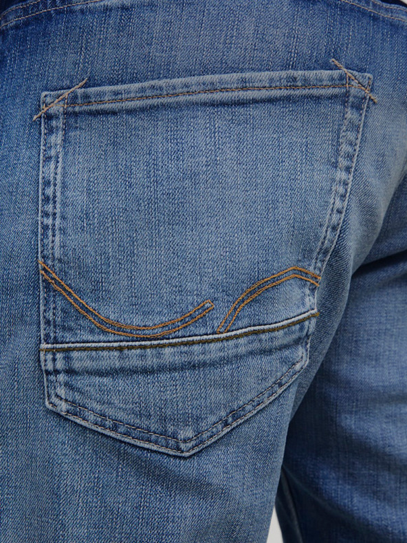 Jack & Jones Plave muške uske traperice Jack & Jones Glenn