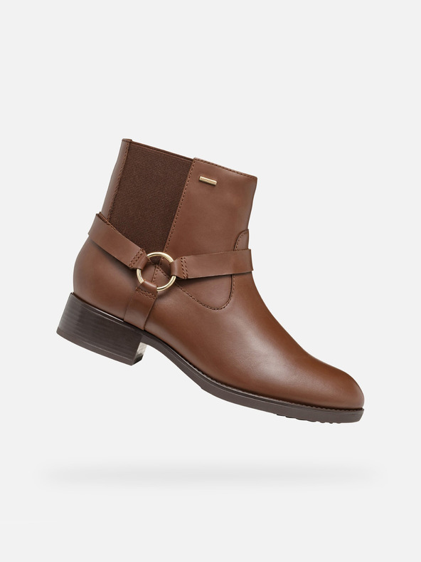 Geox Geox Felicity ABX smeđe ženske gležnjače