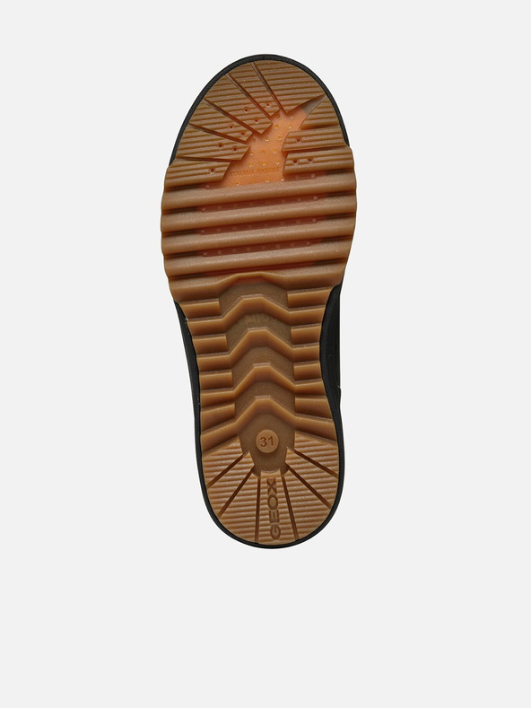 Geox Crna dječja gležnjača Geox Bunshee B Abx