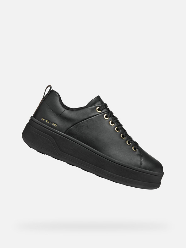 Geox Crne ženske tenisice Geox Spherica ECUB-2