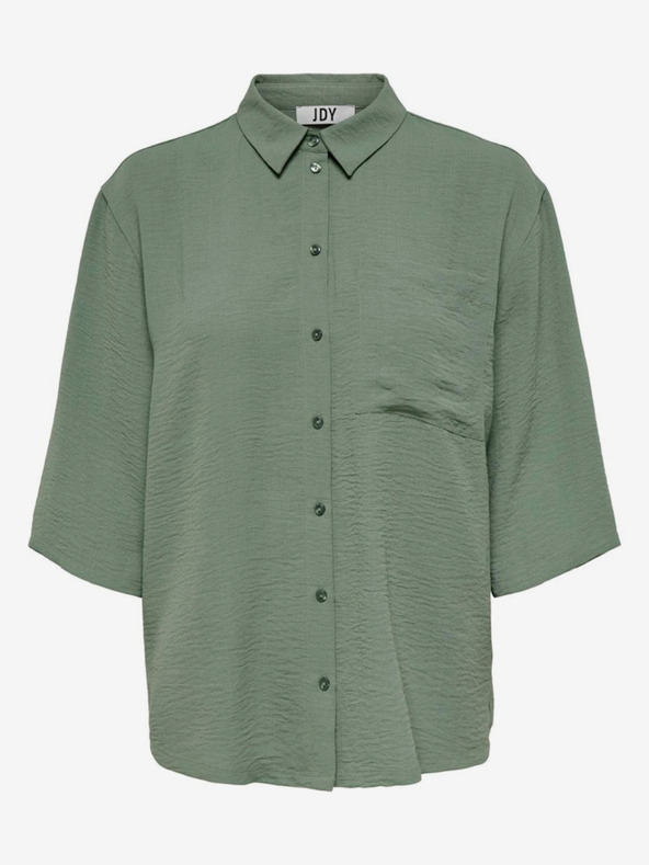 Jacqueline de Yong JDY zelena ženska košulja kratkih rukava