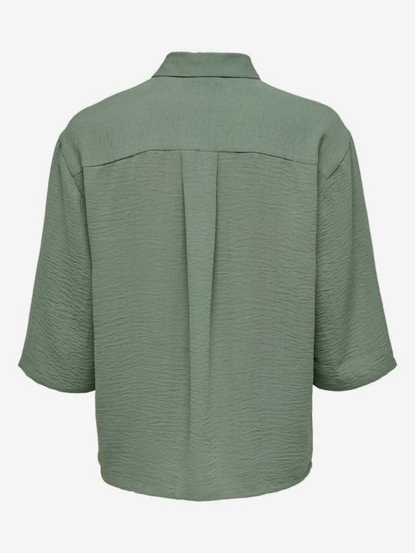 Jacqueline de Yong JDY zelena ženska košulja kratkih rukava