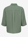 Jacqueline de Yong JDY zelena ženska košulja kratkih rukava