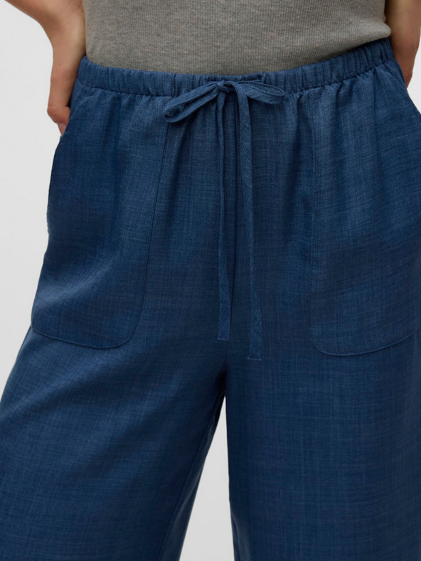 Vero Moda Plave ženske široke traperice Vero Moda