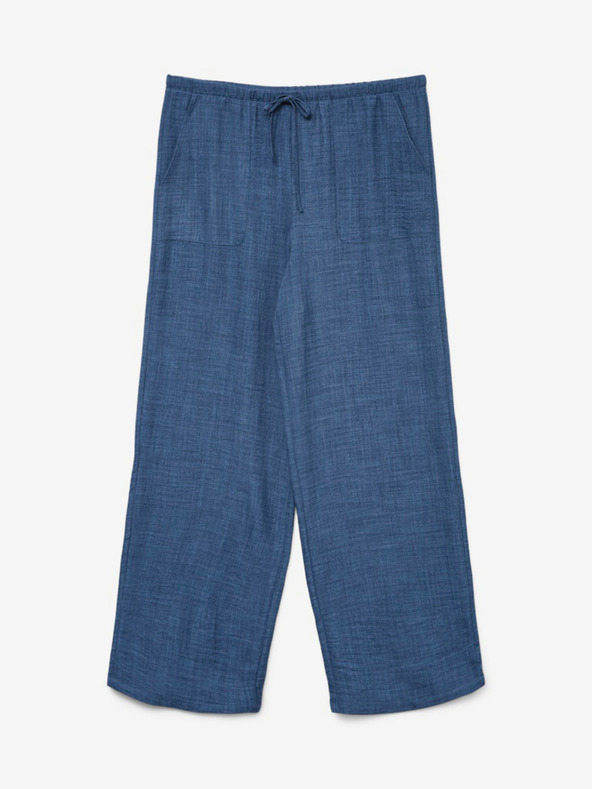 Vero Moda Plave ženske široke traperice Vero Moda