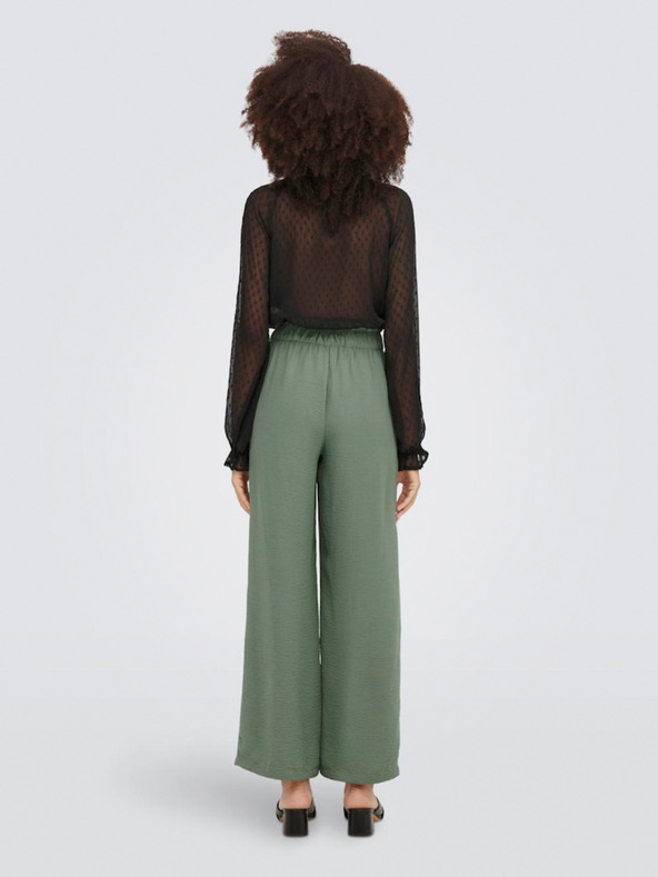 Jacqueline de Yong Zelene ženske hlače JDY