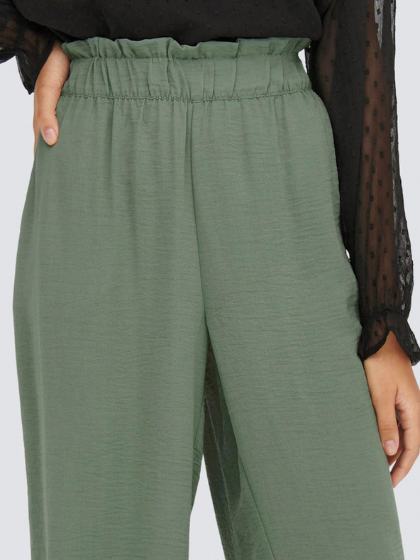 Jacqueline de Yong Zelene ženske hlače JDY