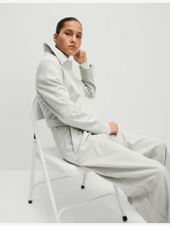 Marks & Spencer Marks & Spencer siva jakna s kratkim ovratnikom