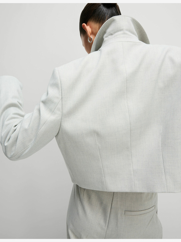 Marks & Spencer Marks & Spencer siva jakna s kratkim ovratnikom