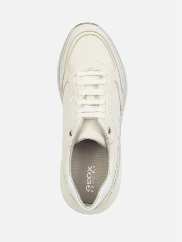 Geox Krem ženske tenisice Geox Diamanta