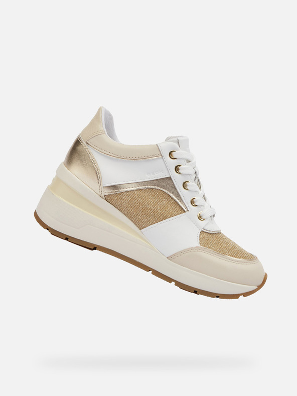 Geox Bijele ženske tenisice Geox Zosma