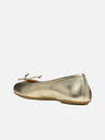Geox Zlatne ženske balerinke Geox Palmaria