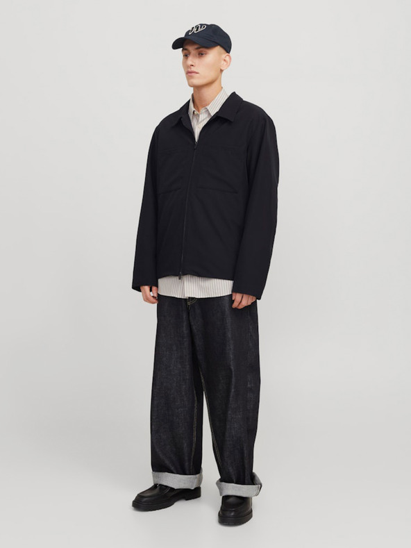 Jack & Jones Jack & Jones Crna muška jakna