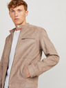 Jack & Jones Jack & Jones bež muška jakna od brušene kože