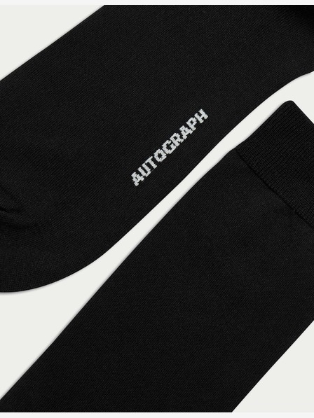 Marks & Spencer 3 para čarapa, visoke oznake egipatskog pamuka i Spencer crna