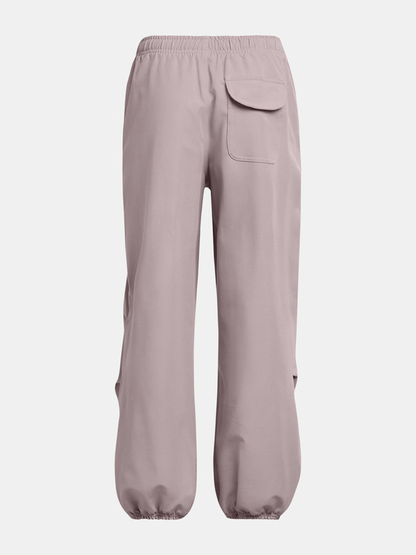 Under Armour Sportske hlače za djevojčice Under Armour Unstoppable Wvn Wide Leg-GRY