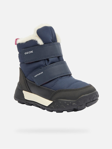 Geox Tamno plava djevojačka zimska obuća Geox Trekkyup B Ab