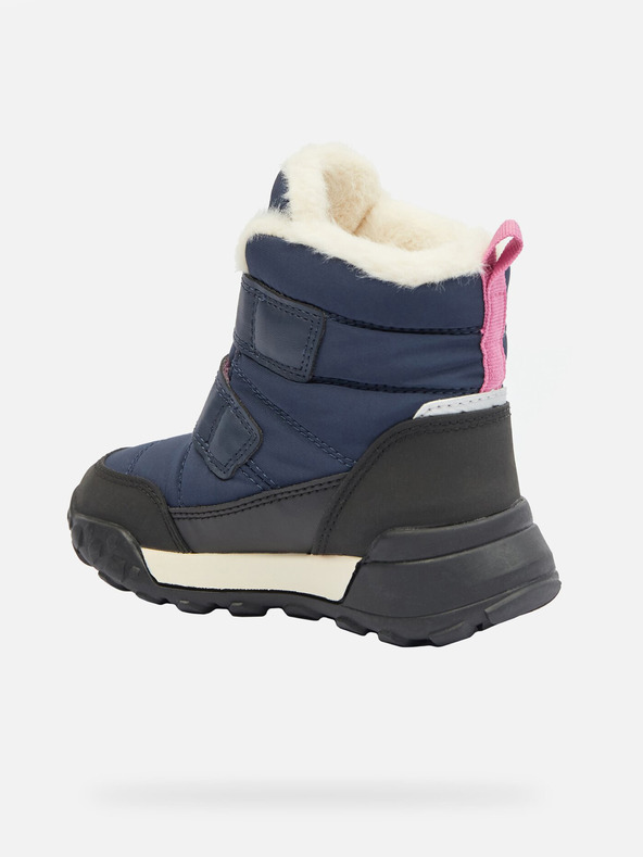 Geox Tamno plava djevojačka zimska obuća Geox Trekkyup B Ab