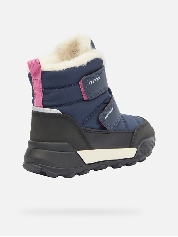 Geox Tamno plava djevojačka zimska obuća Geox Trekkyup B Ab