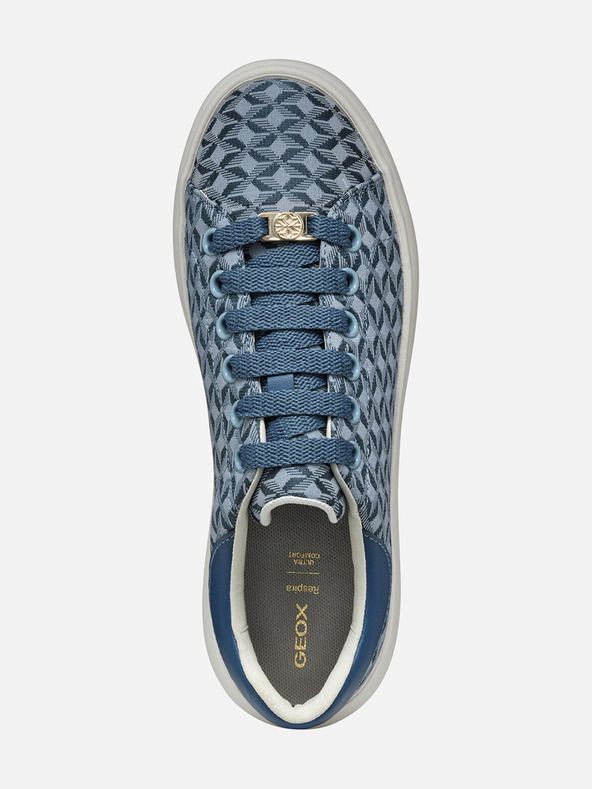 Geox Svijetlo plave ženske tenisice Geox Spherica EC4.1
