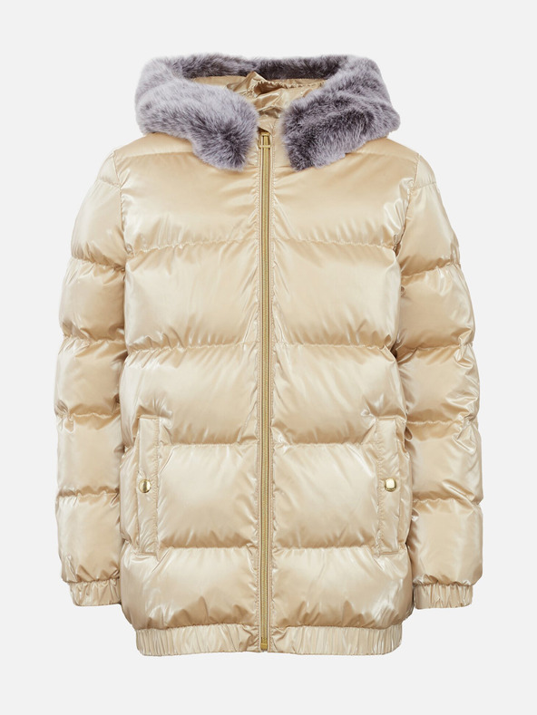 Geox Bež Geox Backsie jakna za djevojčice