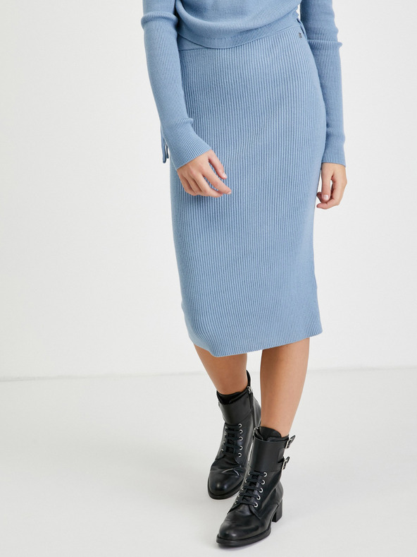 Guess Guess Calire svijetloplava džemper suknja