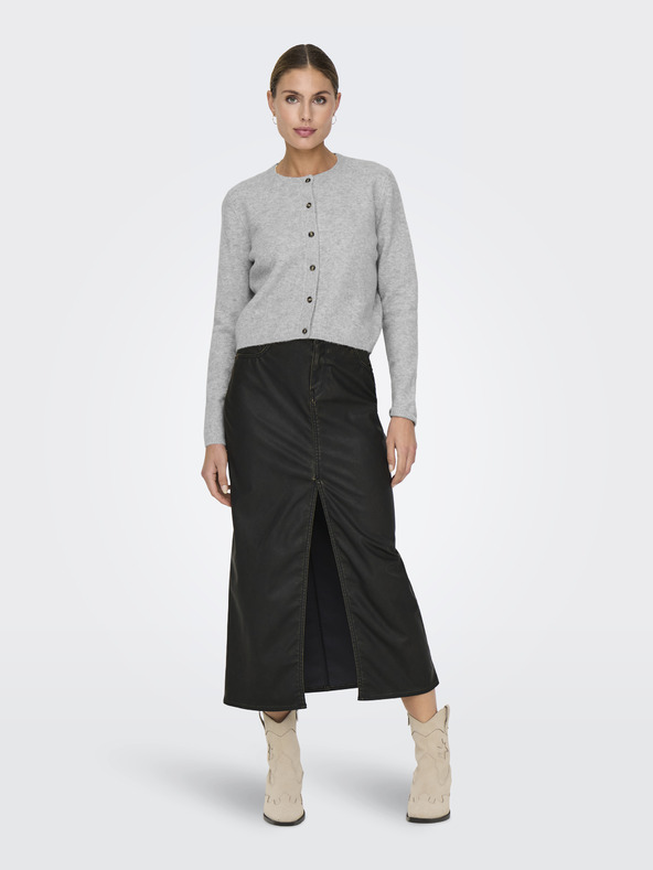 Jacqueline de Yong Svijetlo sivi ženski kardigan JDY Chloe